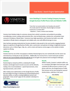 local seo customer testimonial veneton auto solutions