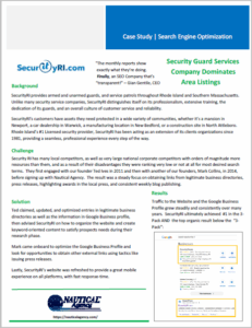 local seo customer testimonial securityri